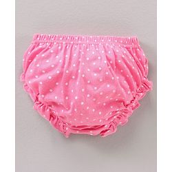 Babyhug 100% Cotton Antibacterial Bloomers Multiprint Pack Of 3 - Multicolor
