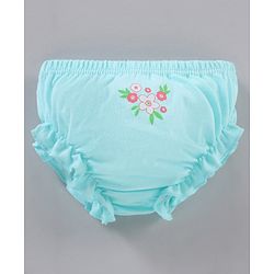Babyhug 100% Cotton Antibacterial Bloomers Multiprint Pack Of 3 - Multicolor