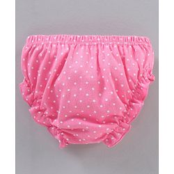 Babyhug 100% Cotton Antibacterial Bloomers Multiprint Pack Of 3 - Multicolor