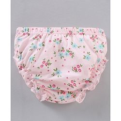 Babyhug 100% Cotton Antibacterial Bloomers Multiprint Pack Of 3 - Multicolor