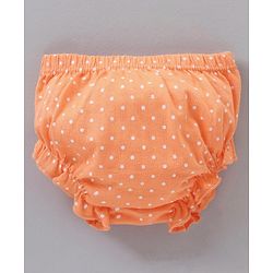 Babyhug 100% Cotton Dots & Cat Printed Bloomers Pack Of 3 - Multicolout