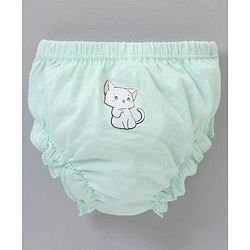 Babyhug 100% Cotton Dots & Cat Printed Bloomers Pack Of 3 - Multicolout