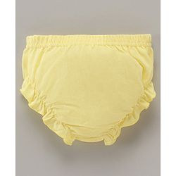 Babyhug 100% Cotton Antibacterial Bloomers Floral & Dot Print Pack of 3 - Multicolor