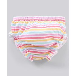 Babyhug 100% Cotton Antibacterial Bloomers Pack of 5 - Multicolour