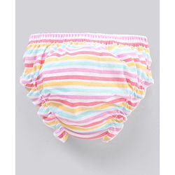 Babyhug 100% Cotton Antibacterial Bloomers Pack of 5 - Multicolour