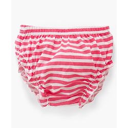 Babyhug 100% Cotton Antibacterial Bloomers Star Print & Striped Pack of 3 - Multicolor