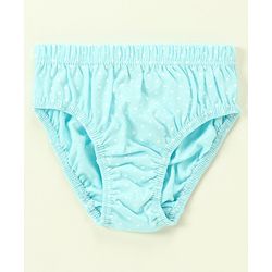 Babyhug 100% Cotton Antibacterial Stripes & Butterfly Print Panties Pack Of 3 - Multicolor