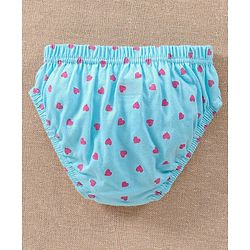 Babyhug 100% Cotton Antibacterial Panties Pack of 3 - Multicolour