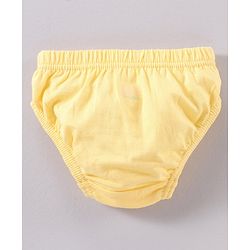 Babyhug Cotton Knit Antibacterial Panties Heart Print Pack of 3 - Multicolour