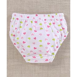 Babyhug 100% Cotton Antibacterial Panties Pack of 3 - Multicolour