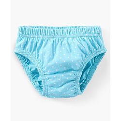 Babyhug Cotton Knit Antibacterial Panties Heart Print Pack of 3 - Multicolour