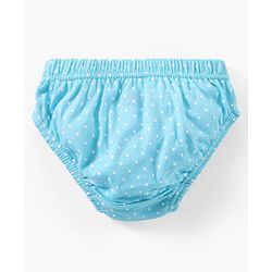 Babyhug Cotton Knit Antibacterial Panties Heart Print Pack of 3 - Multicolour