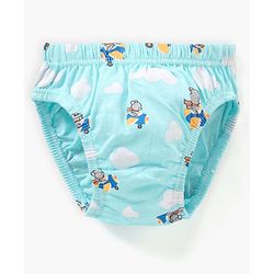 Babyhug Antibacterial Cotton Briefs Printed Pack of 5- Multicolor