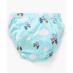 Babyhug Antibacterial Cotton Briefs Printed Pack of 5- Multicolor