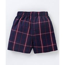 Babyhug Cotton Woven Boxers Printed Pack of 3- Multicolor