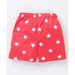 Babyhug Cotton Woven Boxers Printed Pack of 3- Multicolor