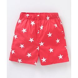 Babyhug Cotton Woven Boxers Printed Pack of 3- Multicolor