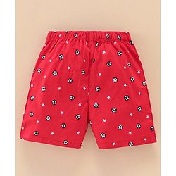 Babyhug Cotton Woven Knee Length Boxers Multi Printed Pack of 3 - Multicolour