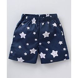 Babyhug Cotton Woven Boxers Printed Pack of 3- Multicolor