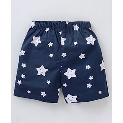 Babyhug Cotton Woven Boxers Printed Pack of 3- Multicolor