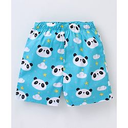 Babyhug Cotton Woven Boxers Printed Pack of 3- Multicolor