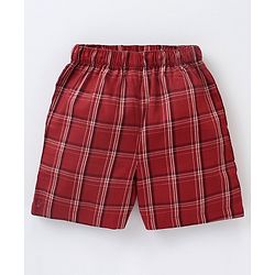 Babyhug Cotton Woven Boxers Printed Pack of 3- Multicolor