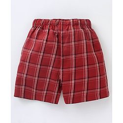 Babyhug Cotton Woven Boxers Printed Pack of 3- Multicolor