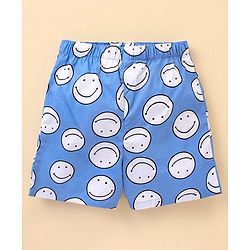 Babyhug Cotton Woven Star Printed Boxers Pack Of 3 - Multicolour