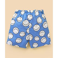 Babyhug Cotton Woven Star Printed Boxers Pack Of 3 - Multicolour