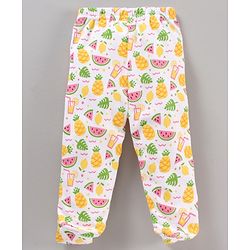 Babyhug Bootie Leggings Multiprint Pack of 3 - Multicolor