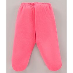 Babyhug Knit Bootie Leggings Multi Print Pack Of 3 - Multicolor