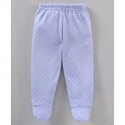 Babyhug Full Length Cotton Bootie Leggings Floral & Dot Print Pack Of 3- Multicolor