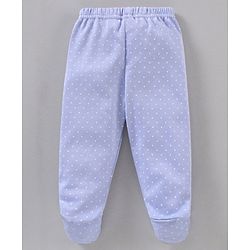 Babyhug Full Length Cotton Bootie Leggings Floral & Dot Print Pack Of 3- Multicolor