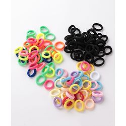 Babyhug Free Size Rubber Bands Sets - Multicolor