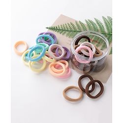Babyhug Free Size Rubber Bands Sets of 2 - Multicolor
