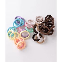 Babyhug Free Size Rubber Bands Sets of 2 - Multicolor