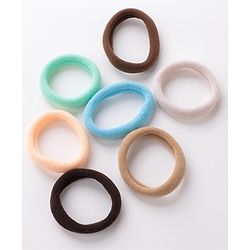 Babyhug Free Size Rubber Bands Sets of 2 - Multicolor