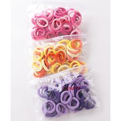 Babyhug Free Size Rubber Bands Sets of 3 - Multicolor