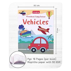 Babyhug My First Copy Colouring Books Pack of 6 - English