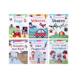 Babyhug My First Copy Colouring Books Pack of 6 - English