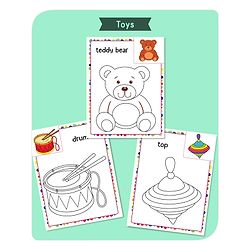 Babyhug My First Copy Colouring Books Pack of 6 - English