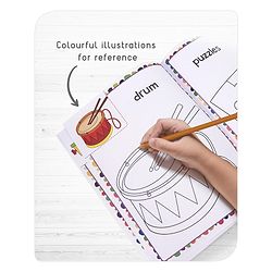 Babyhug My First Copy Colouring Books Pack of 6 - English