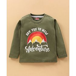 Babyhug Full Sleeves T-Shirt Multi Print Pack of 3 - Multicolor