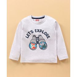 Babyhug Full Sleeves T-Shirt Multi Print Pack of 3 - Multicolor