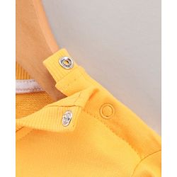 Babyhug Full Sleeves Cut & Sew Sweatshirt With Text Print- Multicolor