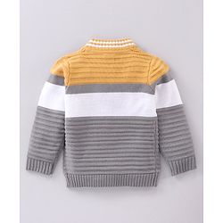 Babyhug Boy Full Sleeves Solid Sweaters