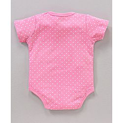 Babyhug 100% Cotton Half Sleeves Onesie Multi Print Pack of 3 - Multicolour