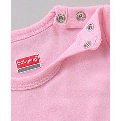 Babyhug 100% Cotton Half Sleeves Onesie Multi Print Pack of 3 - Multicolour