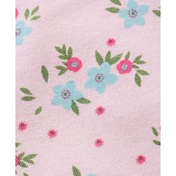 Babyhug 100% Cotton Frill Sleeves Onesie Multi Print Pack of 3 - Multicolour
