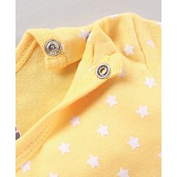 Babyhug 100% Cotton Half Sleeve Onesies Airplane Print Pack of 3 - Multicolor